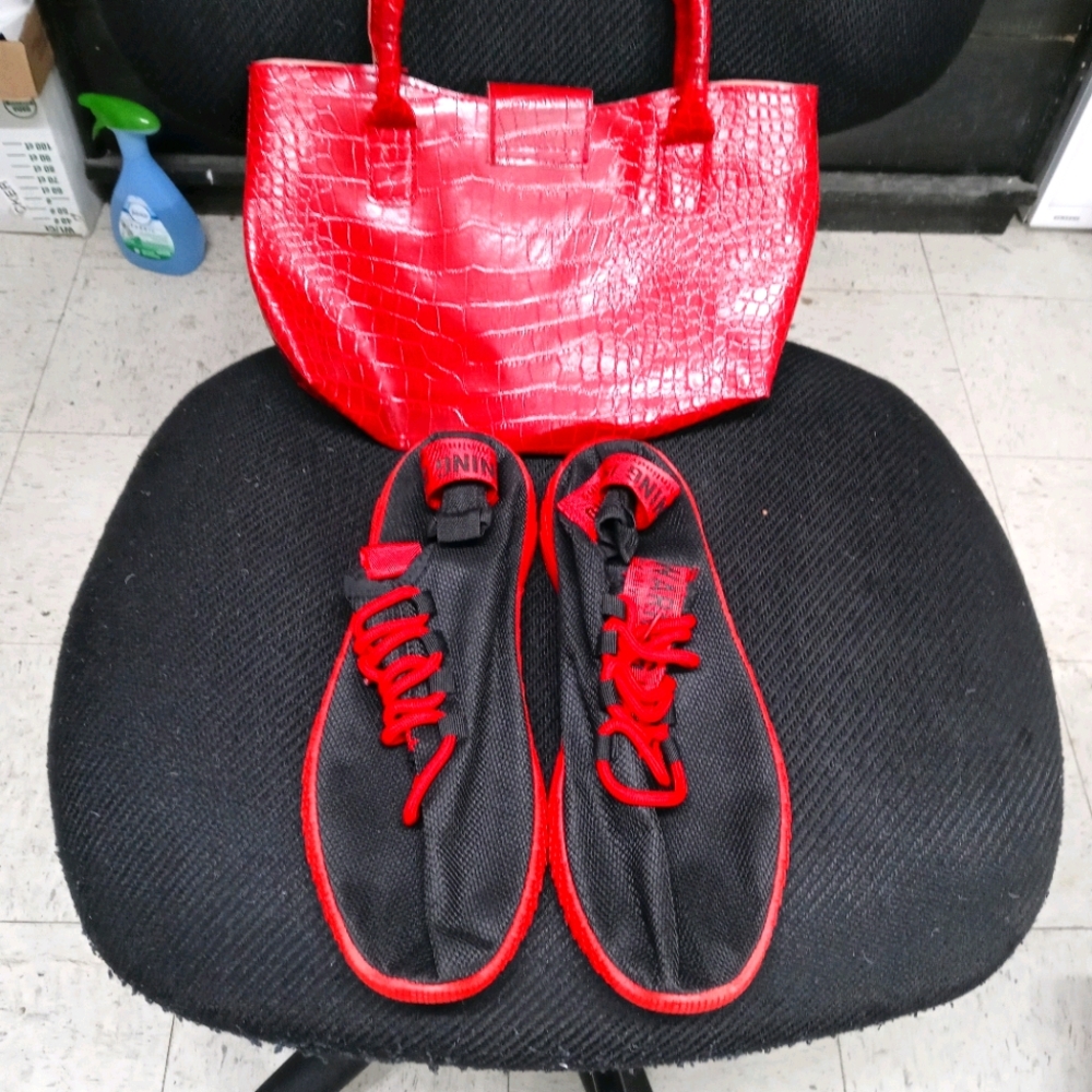Vera Wang Hand Bag with Shoes